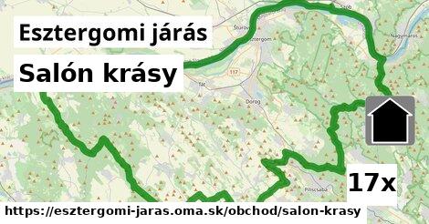 salón krásy v Esztergomi járás