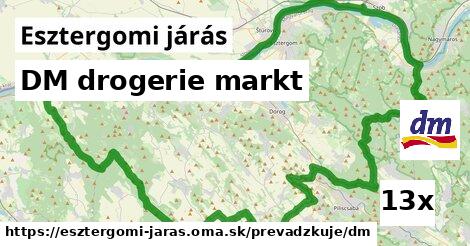 DM drogerie markt, Esztergomi járás