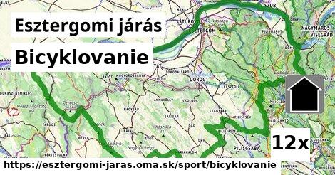 Bicyklovanie, Esztergomi járás