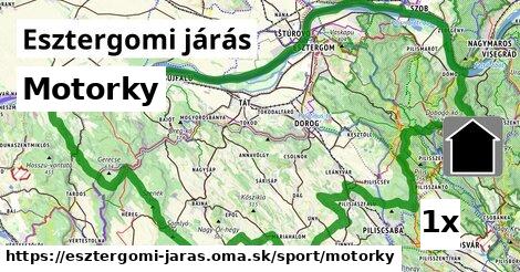 motorky v Esztergomi járás