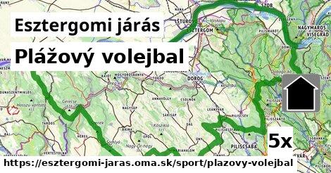 plážový volejbal v Esztergomi járás