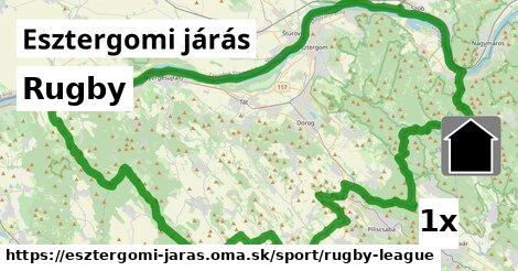 Rugby, Esztergomi járás