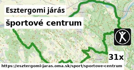 športové centrum v Esztergomi járás