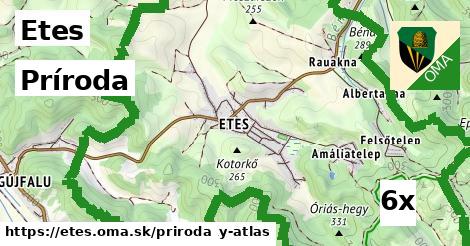 príroda v Etes
