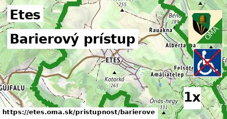 Barierový prístup, Etes