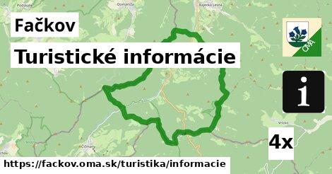 Turistické informácie, Fačkov