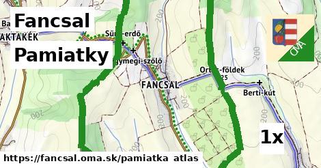 pamiatky v Fancsal