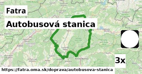 Autobusová stanica, Fatra