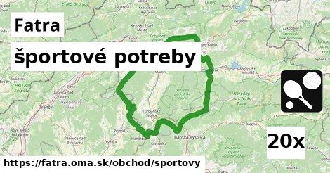 športové potreby, Fatra