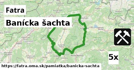 Banícka šachta, Fatra