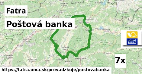 Poštová banka, Fatra