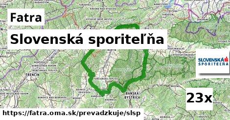 Slovenská sporiteľňa, Fatra