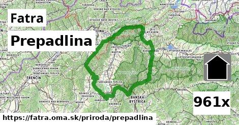 Prepadlina, Fatra