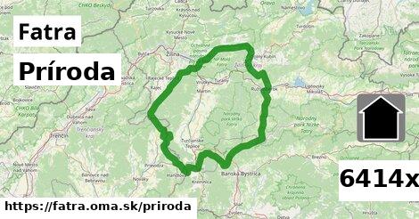 príroda v Fatra