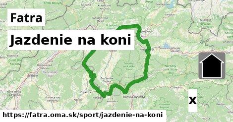 Jazdenie na koni, Fatra