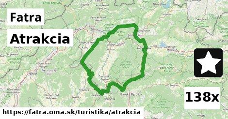 Atrakcia, Fatra