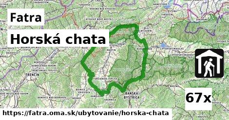 Horská chata, Fatra