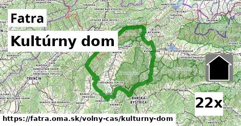 Kultúrny dom, Fatra