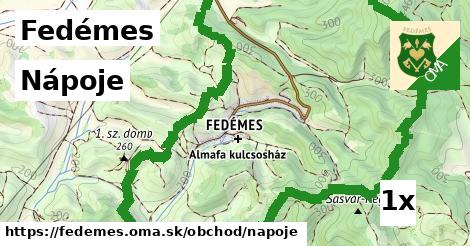 Nápoje, Fedémes