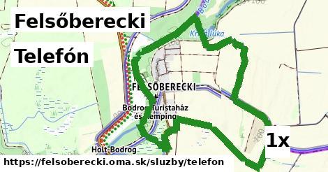 Telefón, Felsőberecki