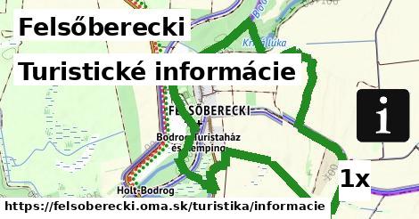 Turistické informácie, Felsőberecki