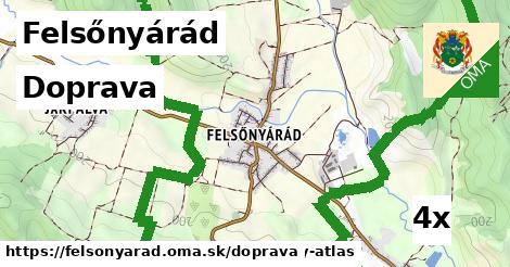 doprava v Felsőnyárád