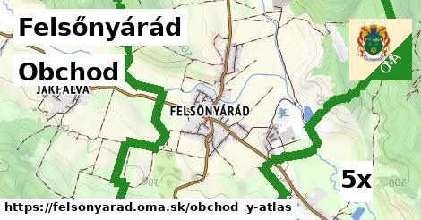 obchod v Felsőnyárád