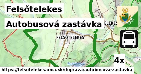 Autobusová zastávka, Felsőtelekes