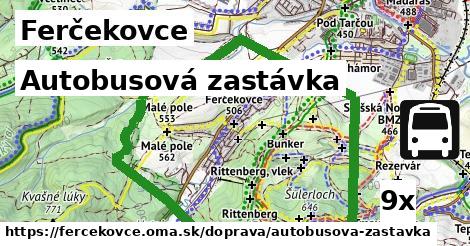 Autobusová zastávka, Ferčekovce