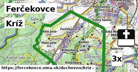 kríž v Ferčekovce