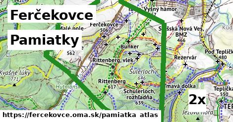 pamiatky v Ferčekovce