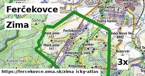 zima v Ferčekovce