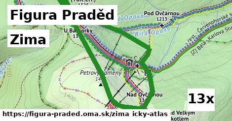 zima v Figura Praděd