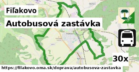 Autobusová zastávka, Fiľakovo