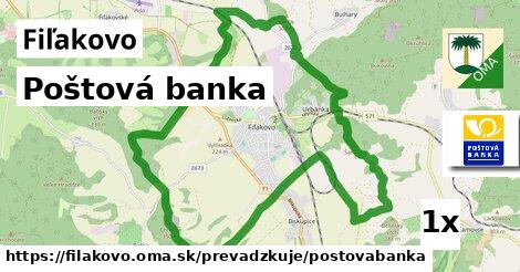 Poštová banka v Fiľakovo