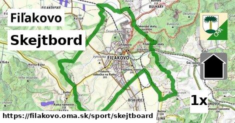 skejtbord v Fiľakovo