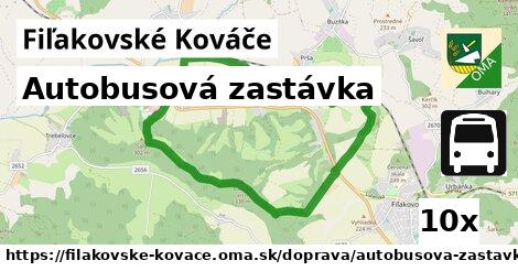 Autobusová zastávka, Fiľakovské Kováče