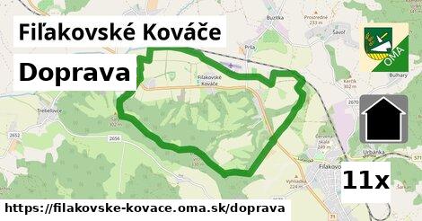 doprava v Fiľakovské Kováče