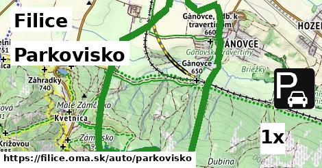 parkovisko v Filice
