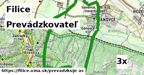 prevádzkovateľ v Filice