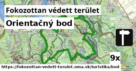 Orientačný bod, Fokozottan védett terület