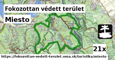 Miesto, Fokozottan védett terület