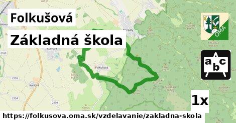 Základná škola, Folkušová