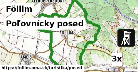 poľovnícky posed v Föllim