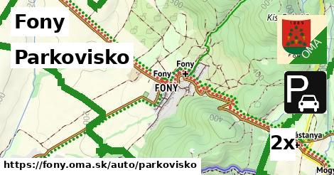 Parkovisko, Fony