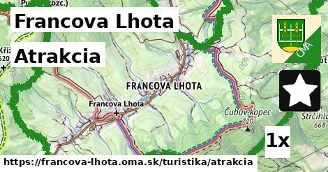 Atrakcia, Francova Lhota