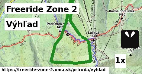 Výhľad, Freeride Zone 2