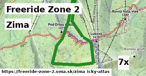 zima v Freeride Zone 2