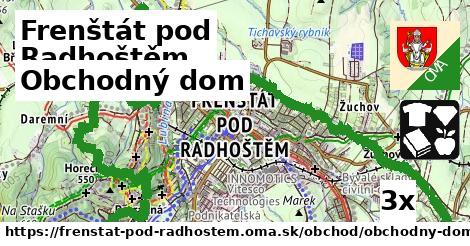 obchodný dom v Frenštát pod Radhoštěm