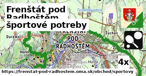 športové potreby v Frenštát pod Radhoštěm